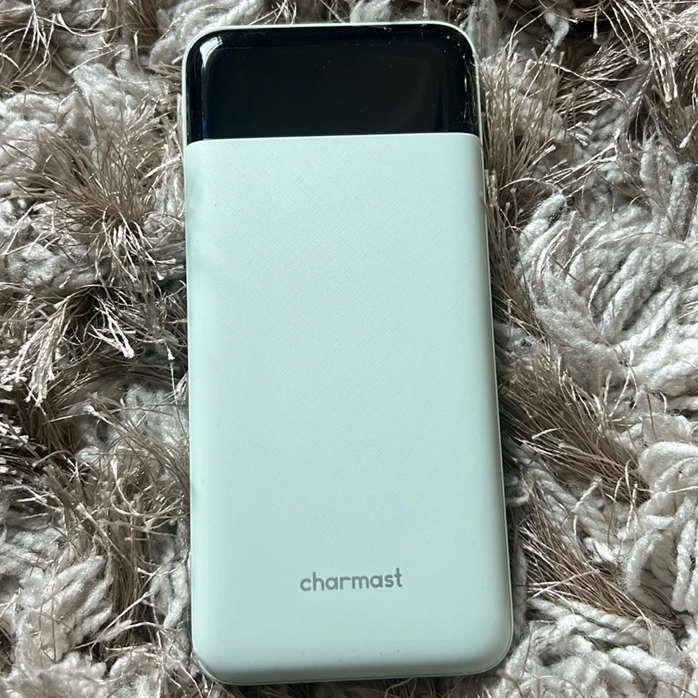 charmast Portable Charger with Built in Cables, Power Bank with Cords Wires